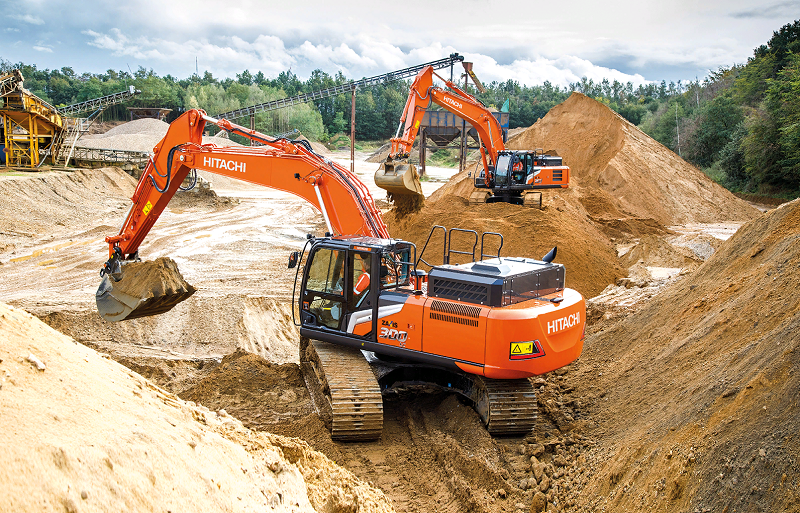 экскаватор Hitachi Zaxis-7 